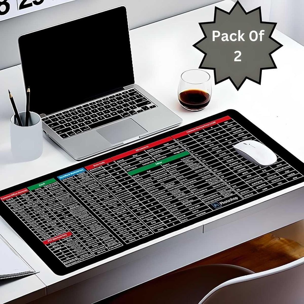 Anti-slip Keyboard Pad with Shortcut Key Patterns | ⏰Limited Period Offer⏰