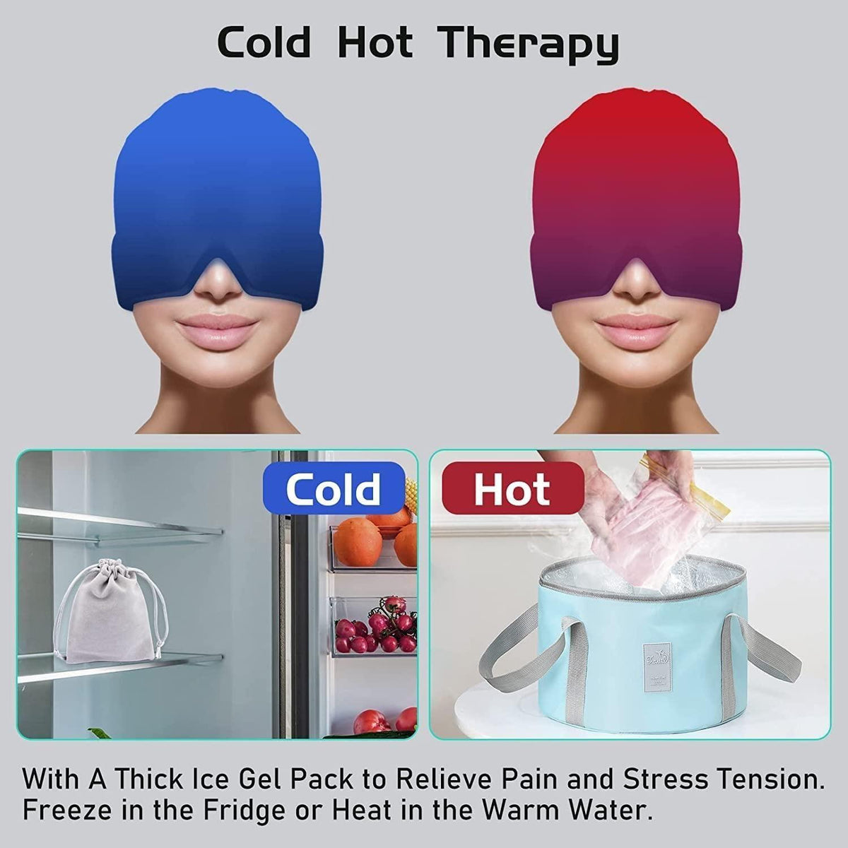 Migraine & Headache Relief Cap