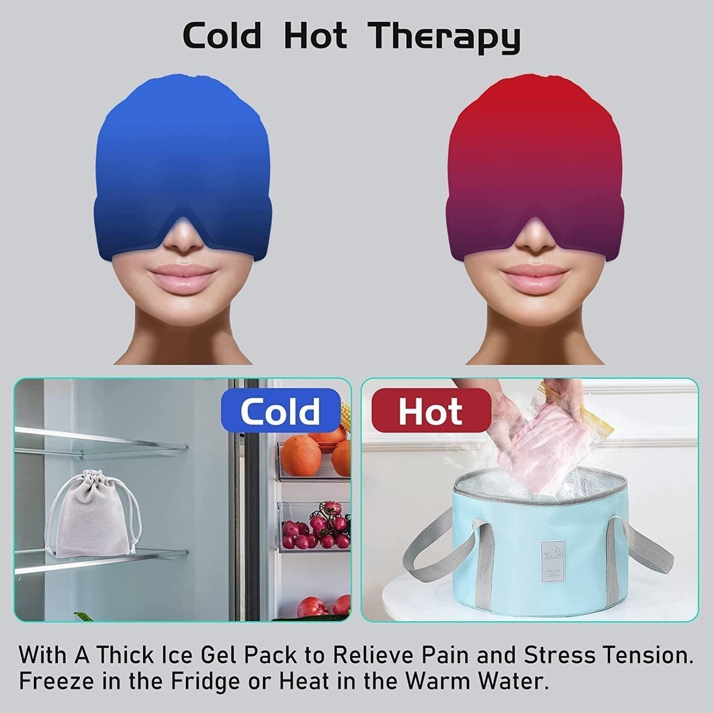 Migraine & Headache Relief Cap