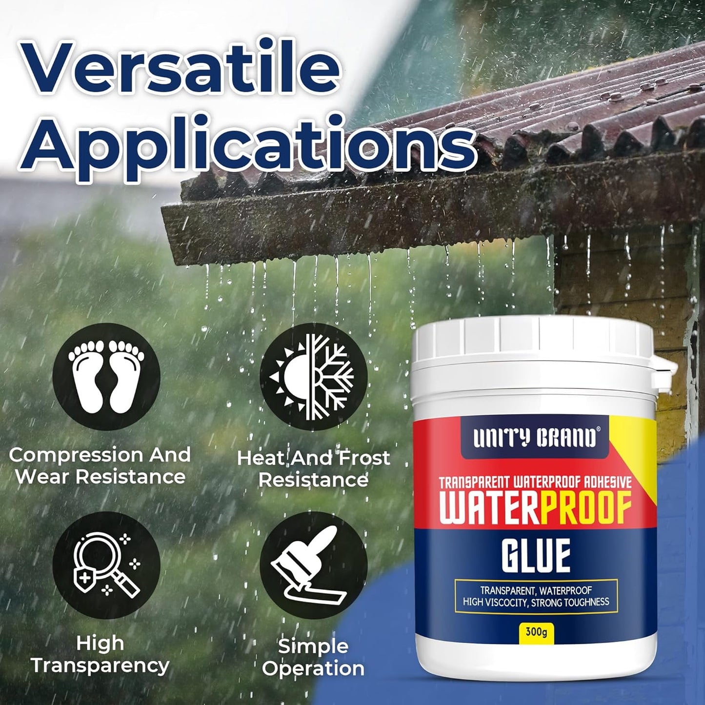 Super Strong Invisible Glue